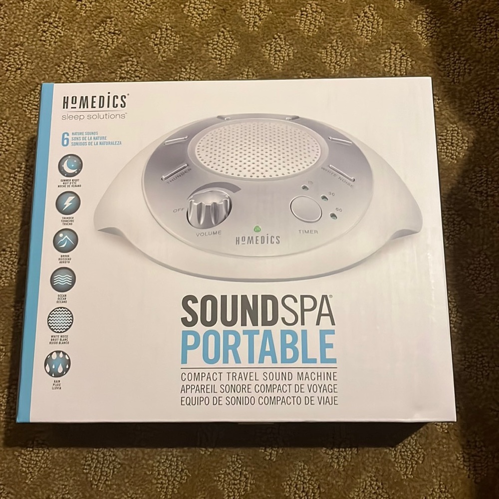 homedics sound machine